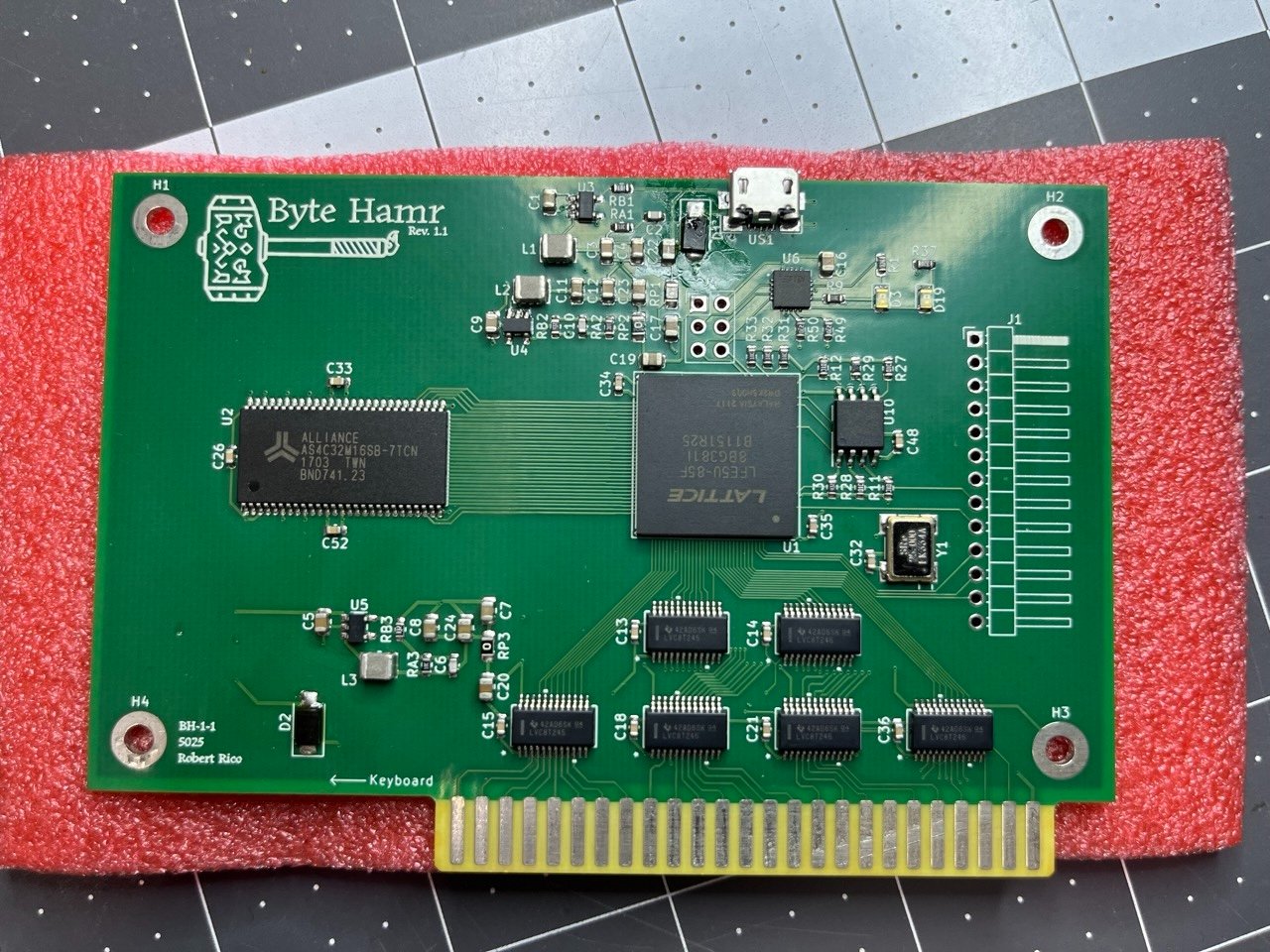 Rev 1.1 fresh out of the box.